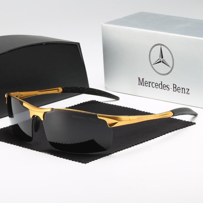 Neue 2025 Luxus Damen Herren Fahr-Polarisationssonnenbrille Blendschutz Fahrerbrille Für Mercedes Benz A B C E S ML GLK GLE GLS GLC