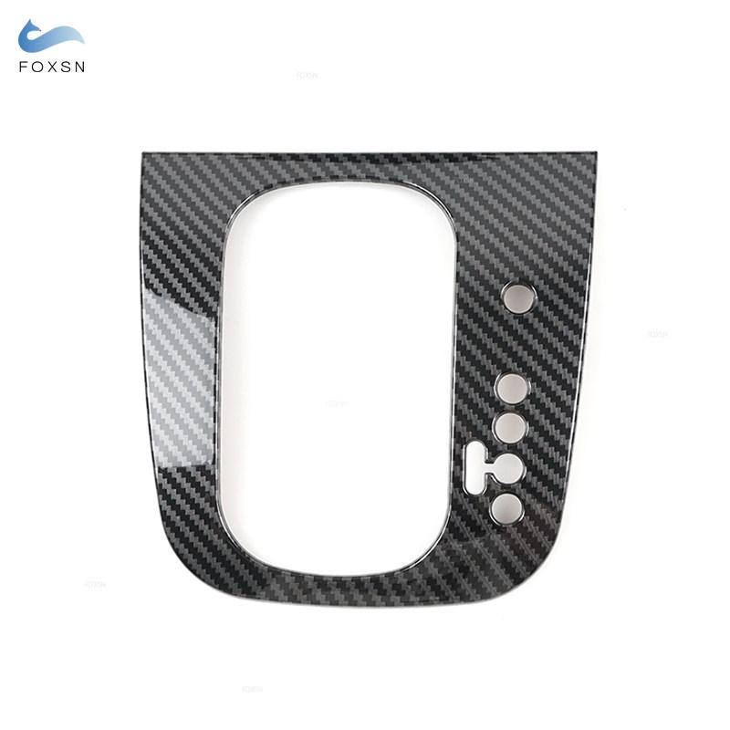 Car Accessories Carbon Fiber Pattern Central Control Gear Shift Panel Cover Trim For VW Golf 6 MK6 GTI 2008 -
