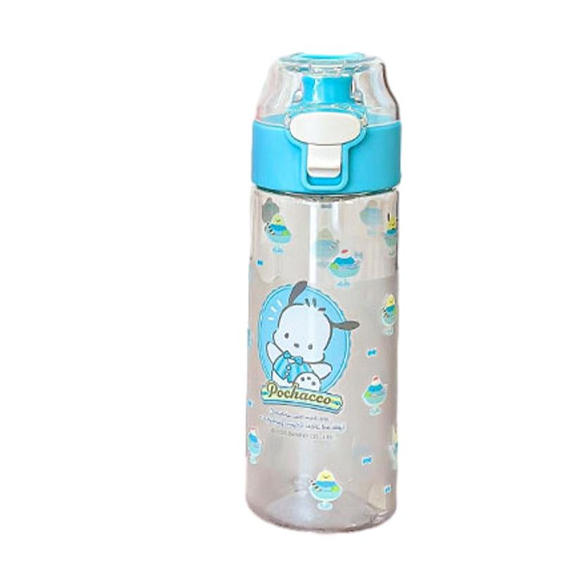 

Durable And Lightweight Tritan Plastic Water Bottle With Cartoon Pattern Ideal For Office Home And Outdoor Use Pochacco