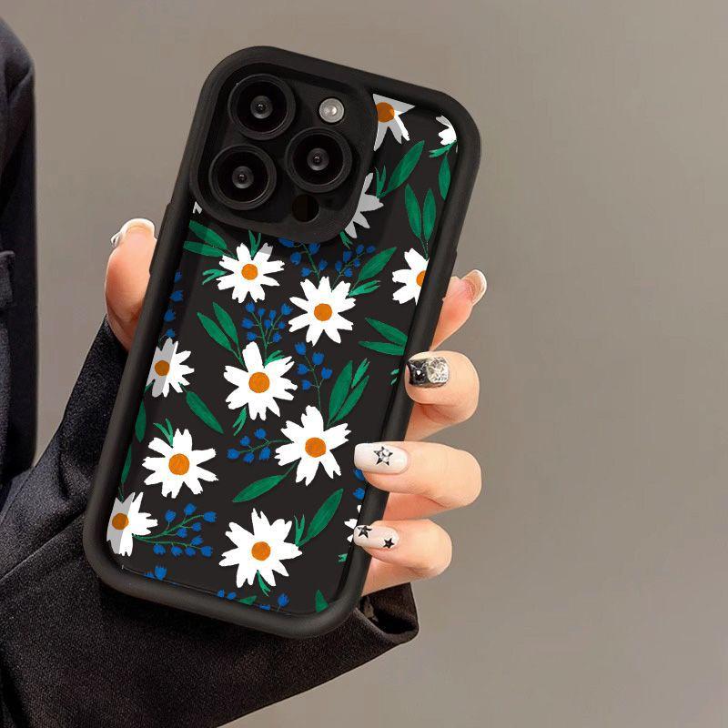 White Flower for iPhone17ProMax Phone Case 14 Apple 13 Matte 12/15 Premium 11 Soft Case