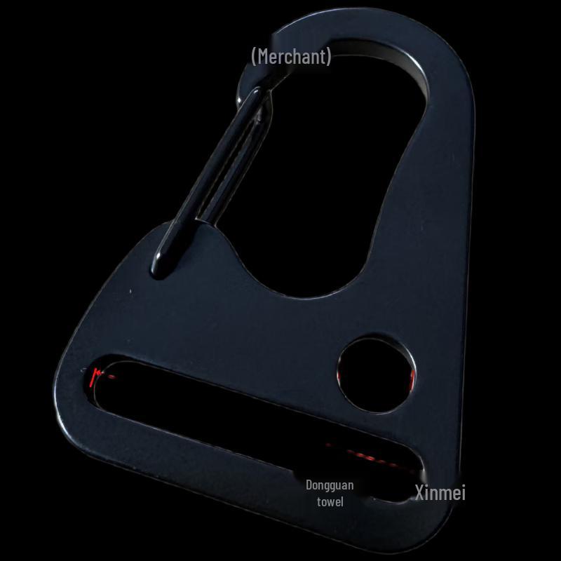 Lixin 304 Stainless Steel Eagle Beak Carabiner Set (10-Pack)