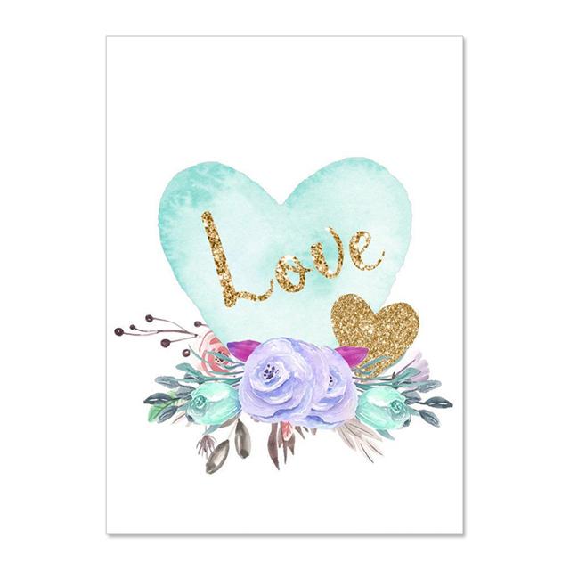 

Единорог Облако Радуга Настенная Живопись Холст Картины Детские Плакаты И Принты Настенные Картины Декор Детской Комнаты Без Рамки 21*30cm No Frame