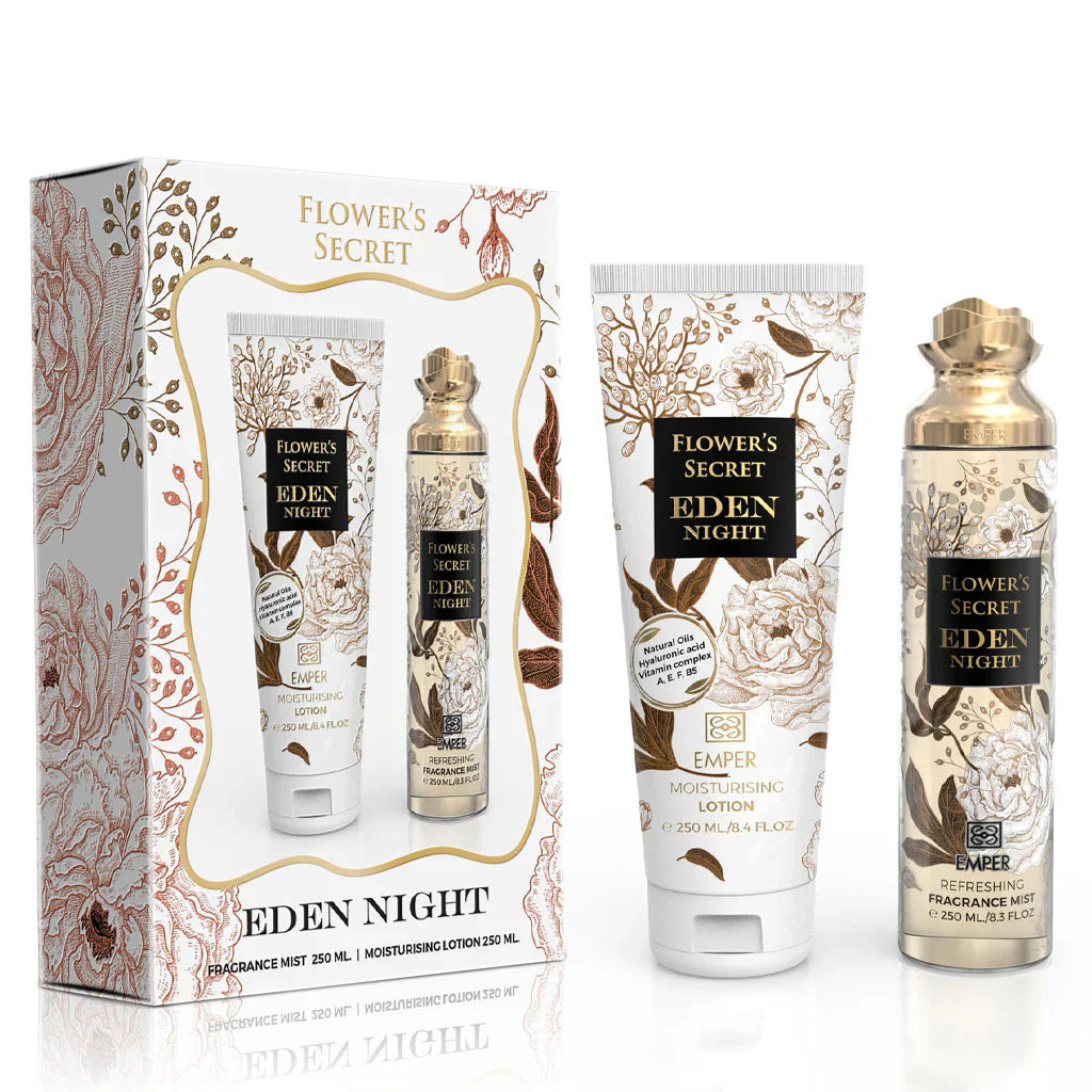 Emper Gift Set Flower'S Secret Eden Night