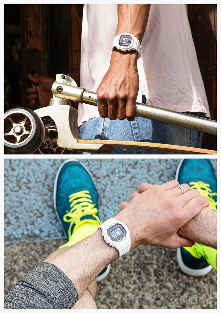 Hodinky na monitor srdečního tepu s Bluetooth Bílá [Casio] G-Shock [] G-SQUAD DW-H5600-7JR pánské
