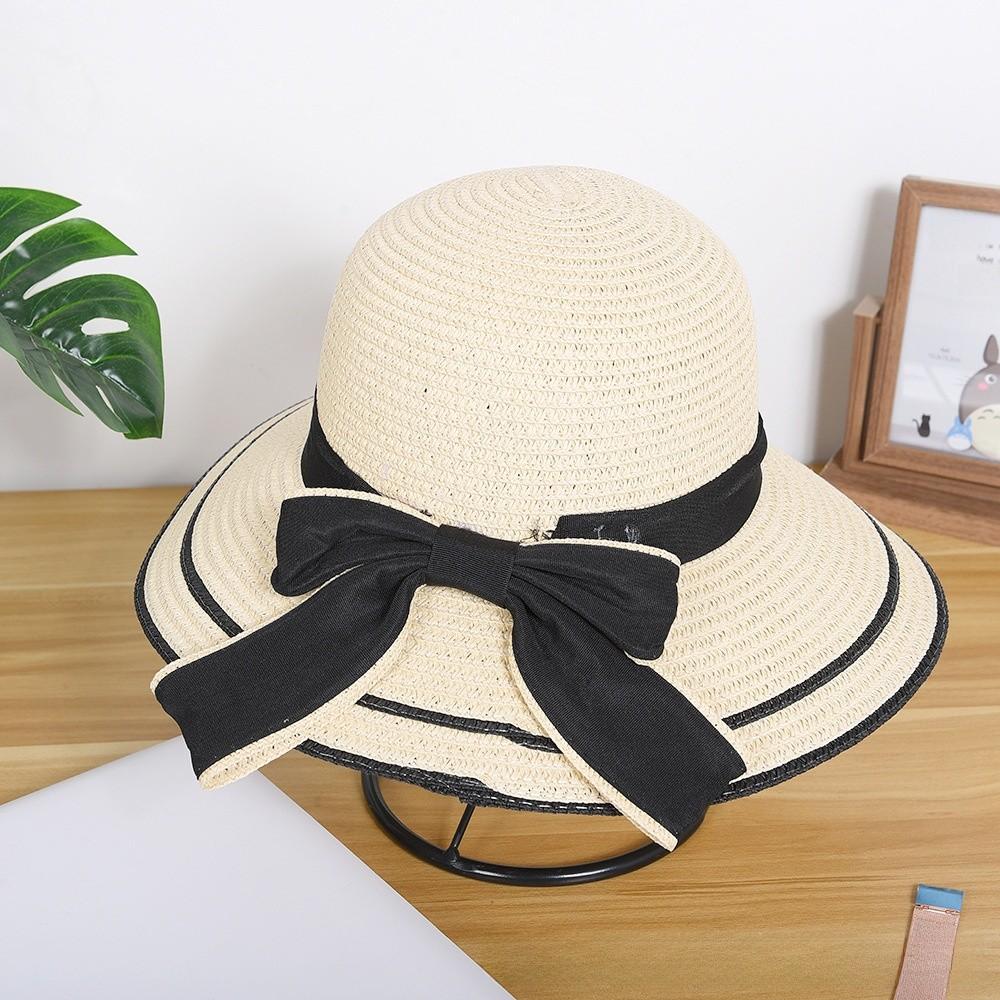 Summer Beach Hat With Wide Brim Sun Protection For Women Outdoor Sun Hat For Vacation