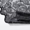 2pcs Semi-sheer Lace Curtains Rod-pocket Gauze Curtain