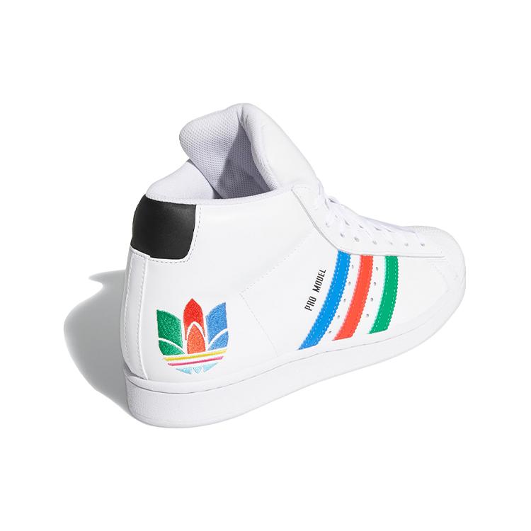 Nové Adidas Pro Model Barevný trojlístek Cloud White FX0183