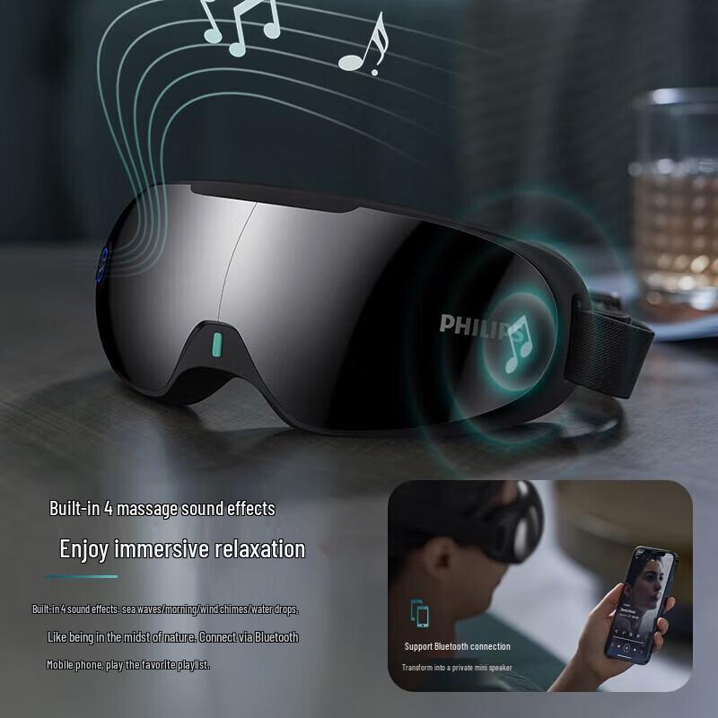 

Philips Eye Massager with Heat and Bluetooth