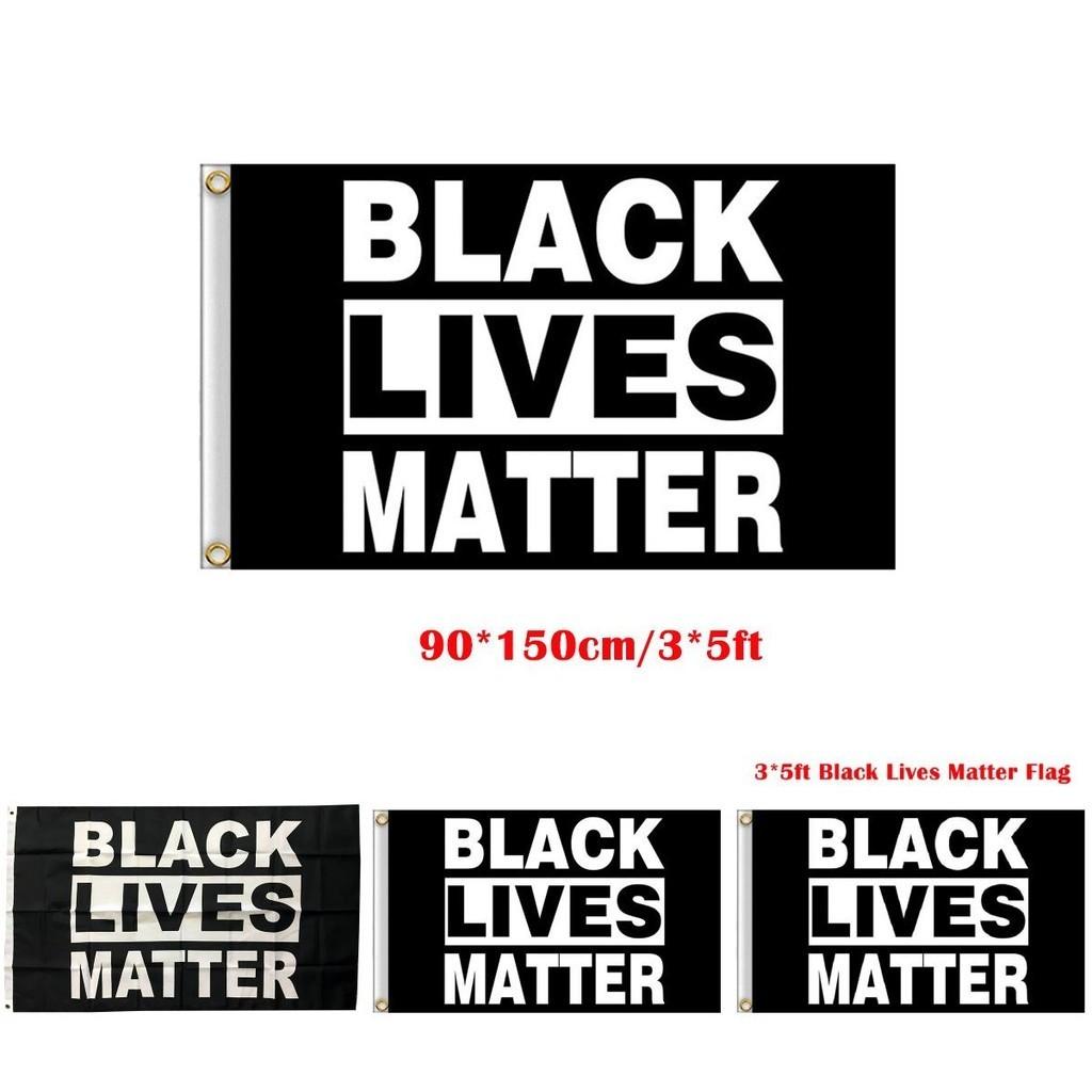 Hochwertiges 3x5ft Black Lives Matter Banner aus UV-beständigem Polyestergewebe