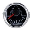 52mm Universal Boat Rudder Angle Indicator 0 190ohm Signal with Rudder Sensor 9 32V Backlight Gauge for Boat YachtBlack