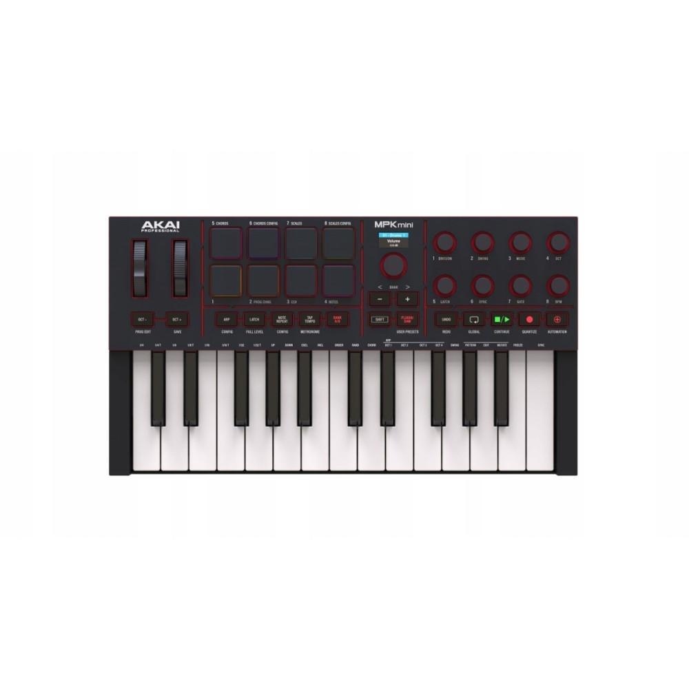 Akai Mpk Mini 4 Black - Mini Keyboard Controller