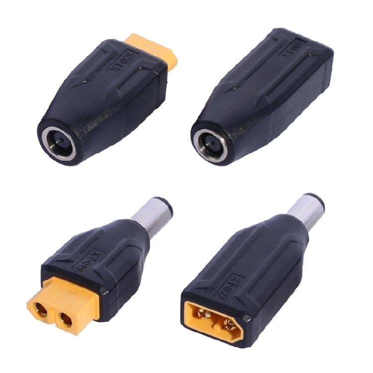 Reversible XT60 DC7.4x5.0mm Power Converter Quick Charging Functionality For Drones Model Energy Storage Outdoor Power