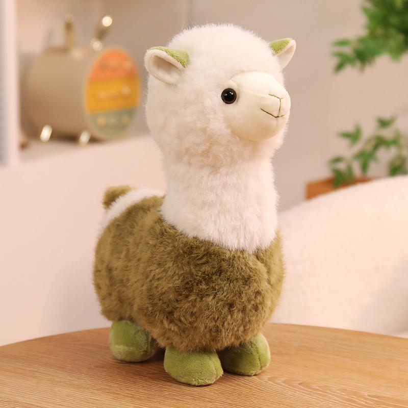 1Pc 30Cm Kawaii Alpacasso Plush Toys Cute Alpaca Plushie Dolls Stuffed Soft Animal Toy Girls Baby Birthday Christmas Gift