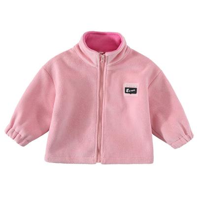 Balababy Autumn Winter Fleece Children's Jacket Stylish Fashionable Fleece Casual Jacket for Kids