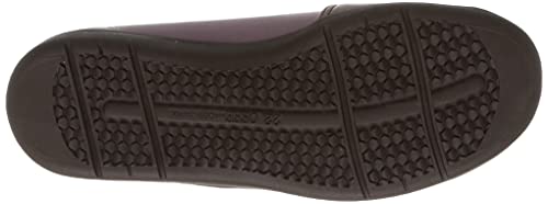 Kaihoshugi KHS-L158 Women's Comfortable Lightweight Flat Shoes, Berry, Size 22.0 cm, 3E