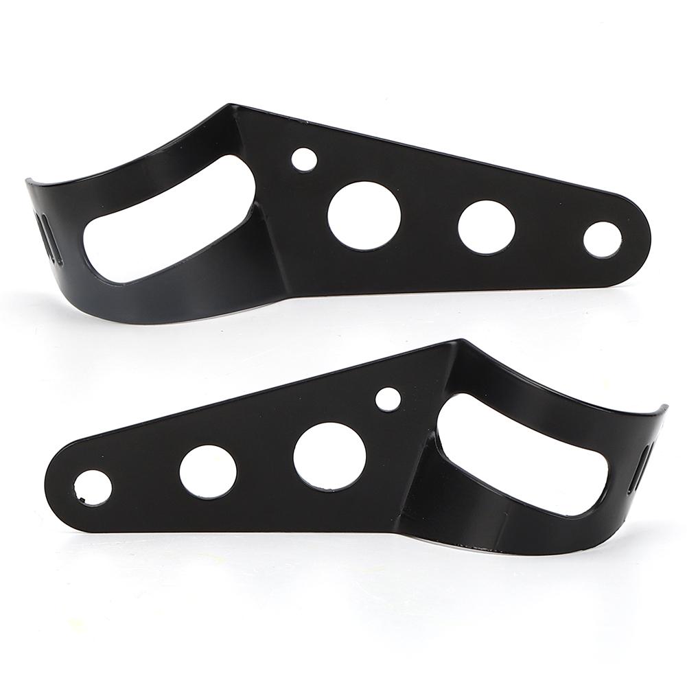 2 ks Univerzální držák světlometu Motocyklové držáky světlometu Uši vidlice pro 35?43mm1.4?1,7palcová trubka