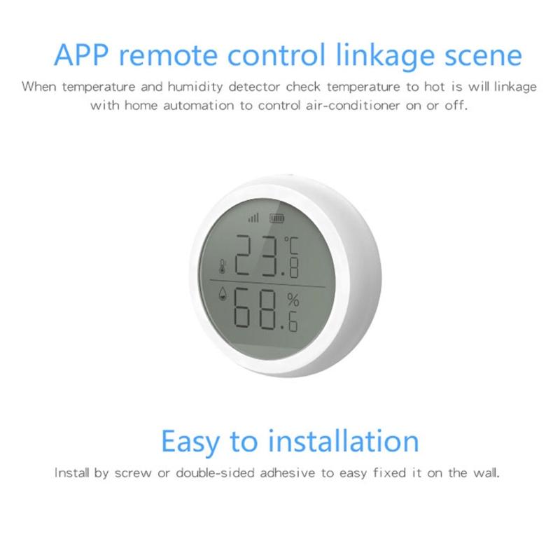 WLAN Thermometer Hygrometer Hygrometer Temperaturmessgerät verwendet für Raum Gewächshäuser Inkubator Weinkeller
