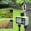Shibaya Automatischer Bewässerungszeitschaltuhr mit Sprinkler 2-Pflanzen-Bewässerungssystem für Innen-Topfpflanzen, Automatisch, Kindersicher, Starkregen- und Manuell bewässerbarer Schlauch,