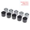 5Pcs Plastic Half Shaft Knob Diameter 15.8Mm Height 17Mm Potentiometer Encoder Knob D-Shaped Inner Hole 6Mm