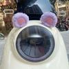 2Pcs Car Motorcycle Helmet Decoration Electric Bike Soft Plush Little Bear's Ears For Motocross Full Face Off Road Helmet Sticker