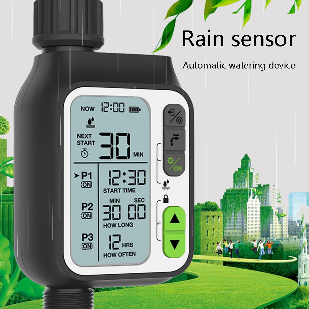 Sprinkler Water Timer Garden Outdoor Automatic Electronic Watering System Waterproof Digital Irrigation for Lawns Pool