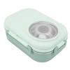 3 Compartment Compartment Lunch Box 304 Stainless Steel Thermal Lunch Box  For Office