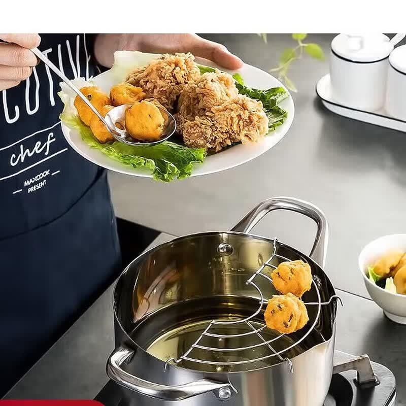 MAXCOOK 20cm Multi-functional Stainless Steel Pot