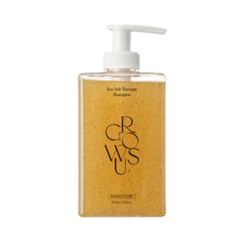 GROWUS Sea Salt Therapy Shampoo 500g Deep Cleansing Scalp Shampoo Mineral Hair Care Refreshing Korean Shampoo