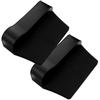 Car Seat Gap Organizer Storage Box Black 25.80X16.40X7.50CM Multifunctional Console Side 2Pcs