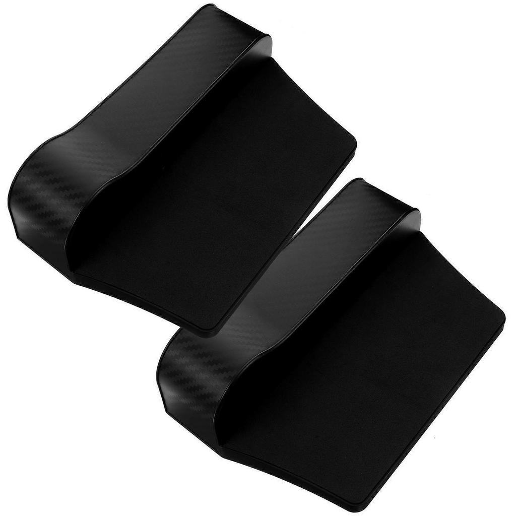 Car Seat Gap Organizer Storage Box Black 25.80X16.40X7.50CM Multifunctional Console Side 2Pcs