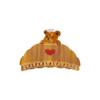 Hair Clip Croissant Bear