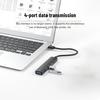 4 Port For HDD SSK USB HUB Type-C To Multi USB Splitter OTG Adapter For Macbook Xiaomi Huawei Cellphone Laptop Notebook Hard Driver USB 3.0 2.0