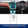 Car Interior TPU Protector Anti-scratch Film For Subaru Outback 2020-22 Auto Protective Transparent Anti-tear Stickers Accessori