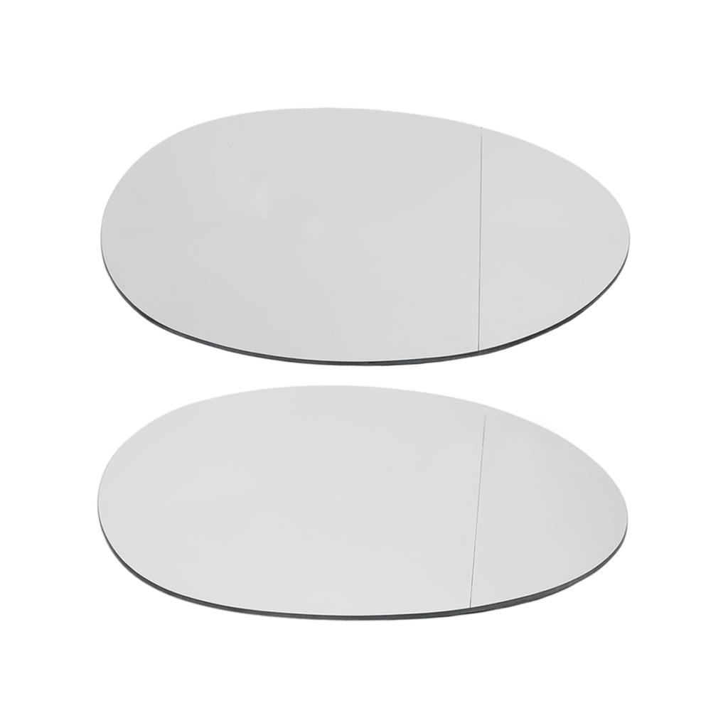 2 × Beheiztes Seitenspiegelglas für Mini F54 F55 F56 F57 F60 14-19