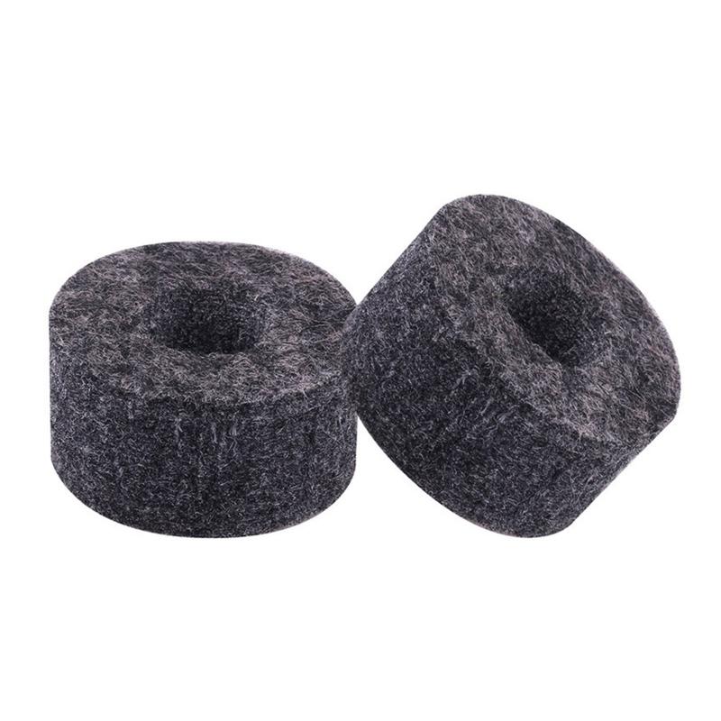15mm Thick Felt Washers and Plastic Long Flanged Cymbal Sleeves Plastic Long Cymbal Sleeves with Felt Washers