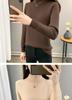 2025 Women's Plus Velvet Knit Base Layer Sweater - Autumn/Winter Thickened One-Piece Top