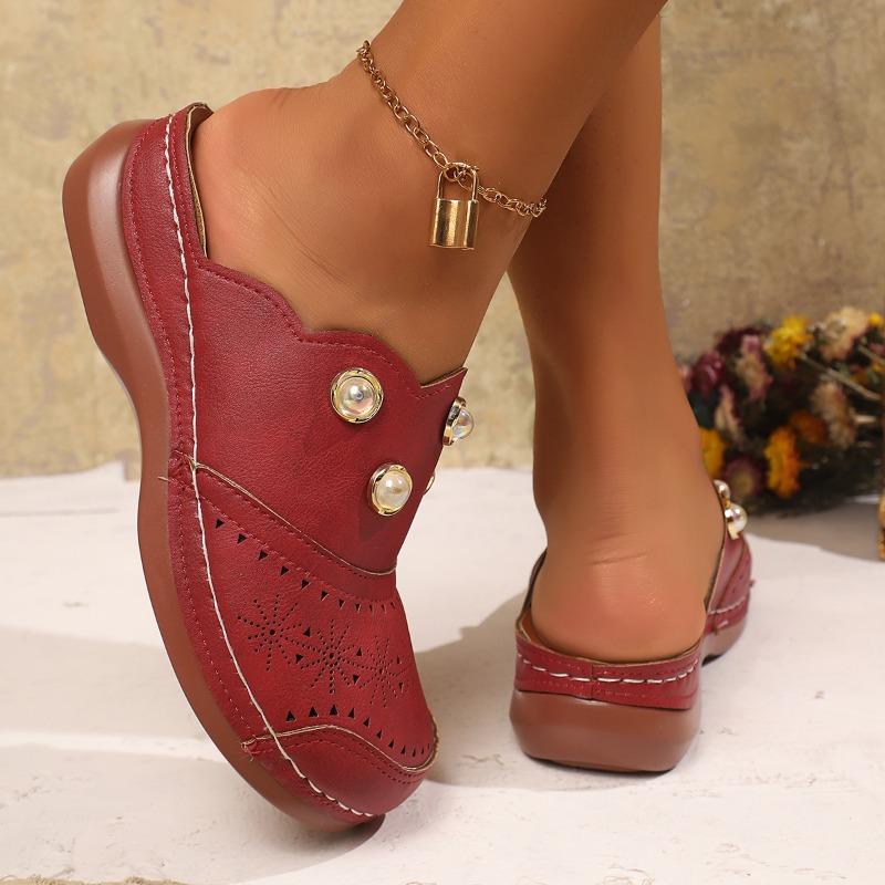 Mode 2025 NEU Damen Komfort Freizeit Hausschuhe Mode Sandalen mit geschlossener Zehenpartie Frau Sommer Outdoor Leichtgewicht Halbschuhe