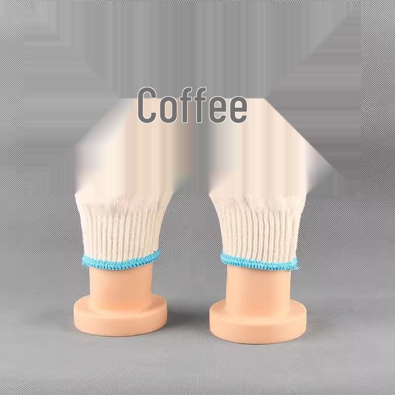 Luteng Sun Island Cotton Work Gloves, Wear-Resistant & Breathable