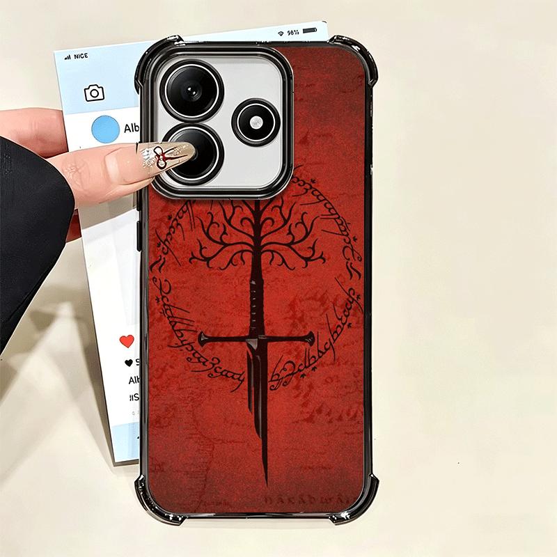 The L-Lord of The R-Rings Soft Phone Case For Xiaomi Poco X7 X8 Pro Max X6 X5 X3 F8 Ultra F7 M8 M7 M5S Redmi 15C 15A 15 14C 13C