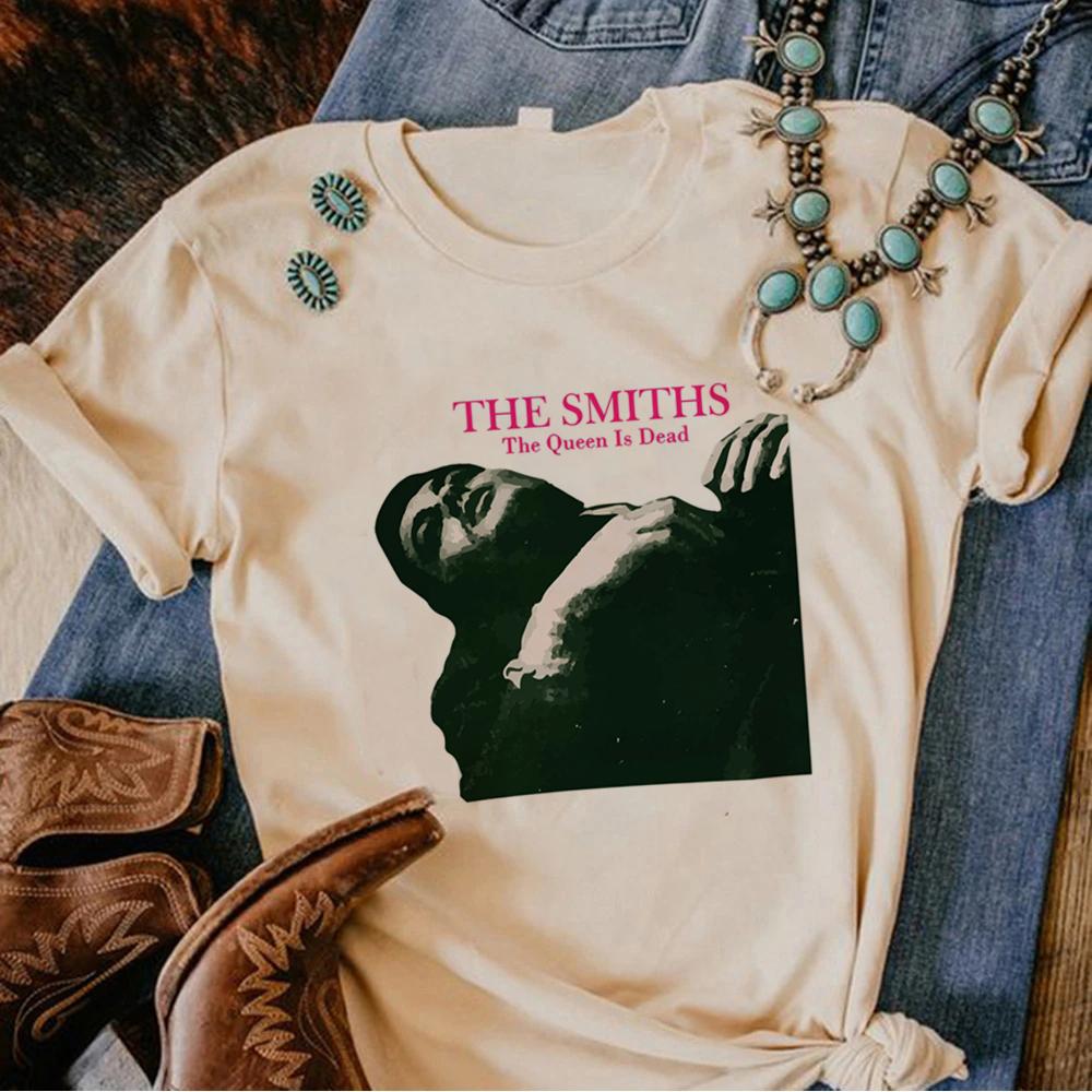 The Smiths Shirt Girl Vintage Digital Graphic University Harajuku Y2k T Shirt 2000s Y2k Kawaii 80s Korean Clothes Gothic