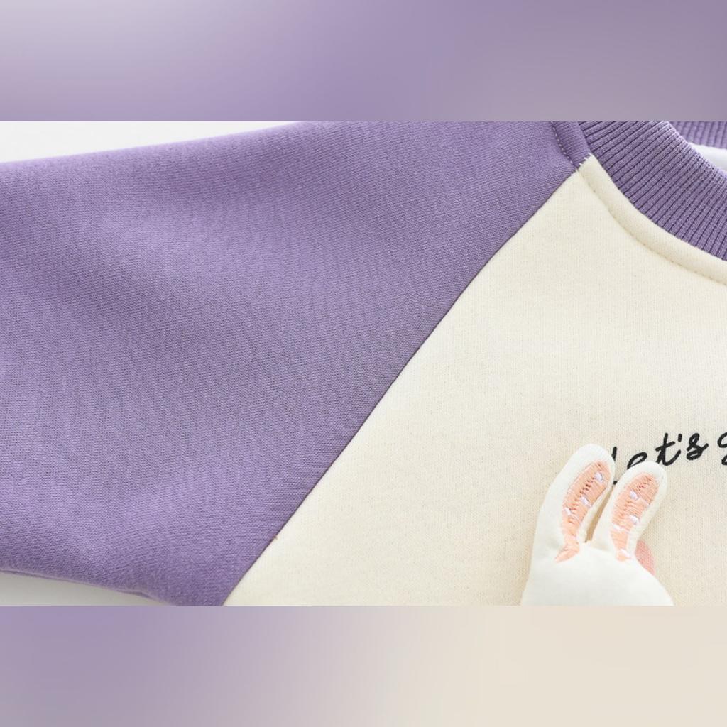 Uformelt langermet sett for barn, komfortable hverdagsantrekk