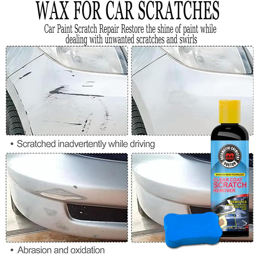 Kit de Reparación de Arañazos de Coche Para reparar arañazos en la pintura, pulir para eliminar arañazos, pulido de carrocería y encerado antiarañazos