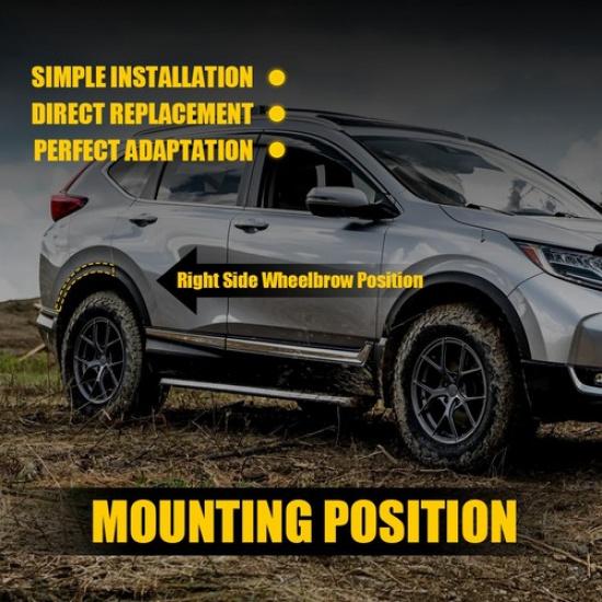 Fits Honda 2017- CR-V CRV Rear Right Passenger Side Flare Molding Trim EXV