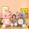 Cute Angel Elephant Plush Pillow - Children's Stuffed Toy