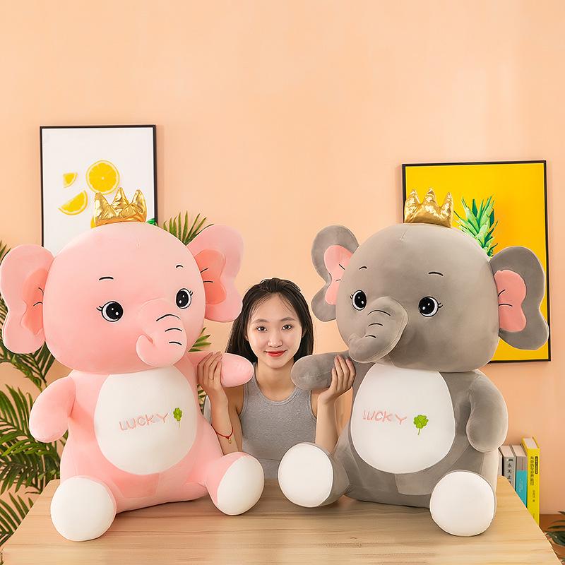 Cute Angel Elephant Plush Pillow - Children's Stuffed Toy