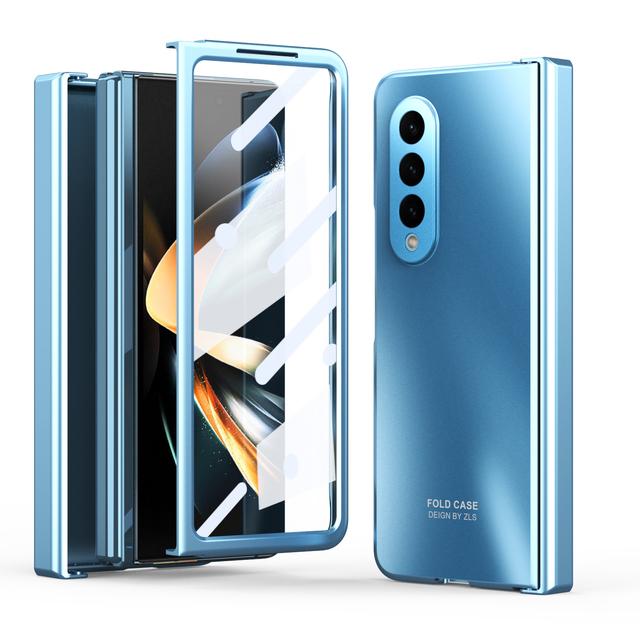 

Для Samsung Z Fold 4 5g Противоударный стеклянный пленочный чехол для мобильного телефона Samsung Galaxy Z Fold 4 Fold4 Zfold4 Складной чехол с покрытием for Samsung Z Fold 4