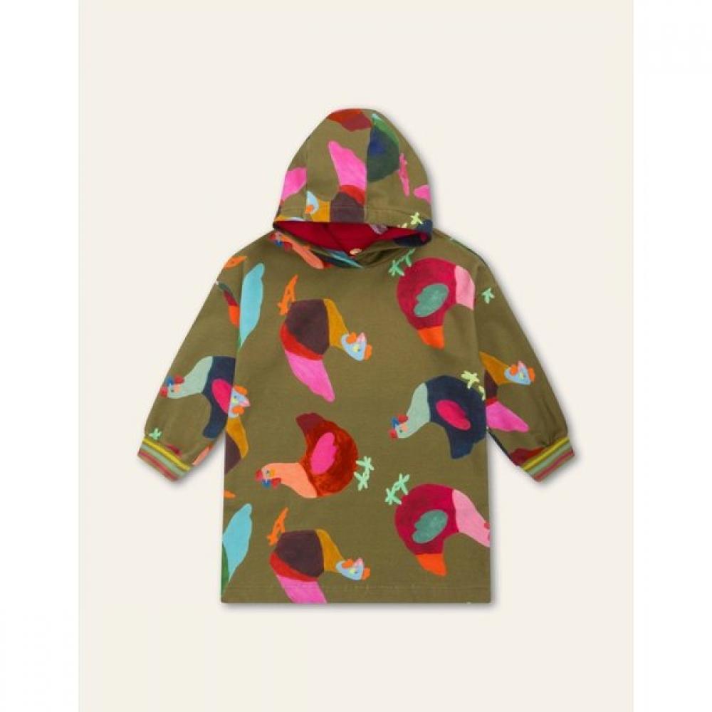 Oilily Daisy Sweat Dress Okhfeop007a (116/5-6 years old)