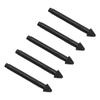 5 Stück Pro Tablet Stylus Stiftspitzen Schwarz 2H Empfindlich Präzise Feine Glänzende Spitze Tablet Ersatzspitzen für Pro 7 6 5 4 Book