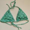 Women's Triangle String Bikini Set Adjustable Tie Swimwear Two Piece Swimsuit with Removable Pads and Ring Detail for Beach Pool