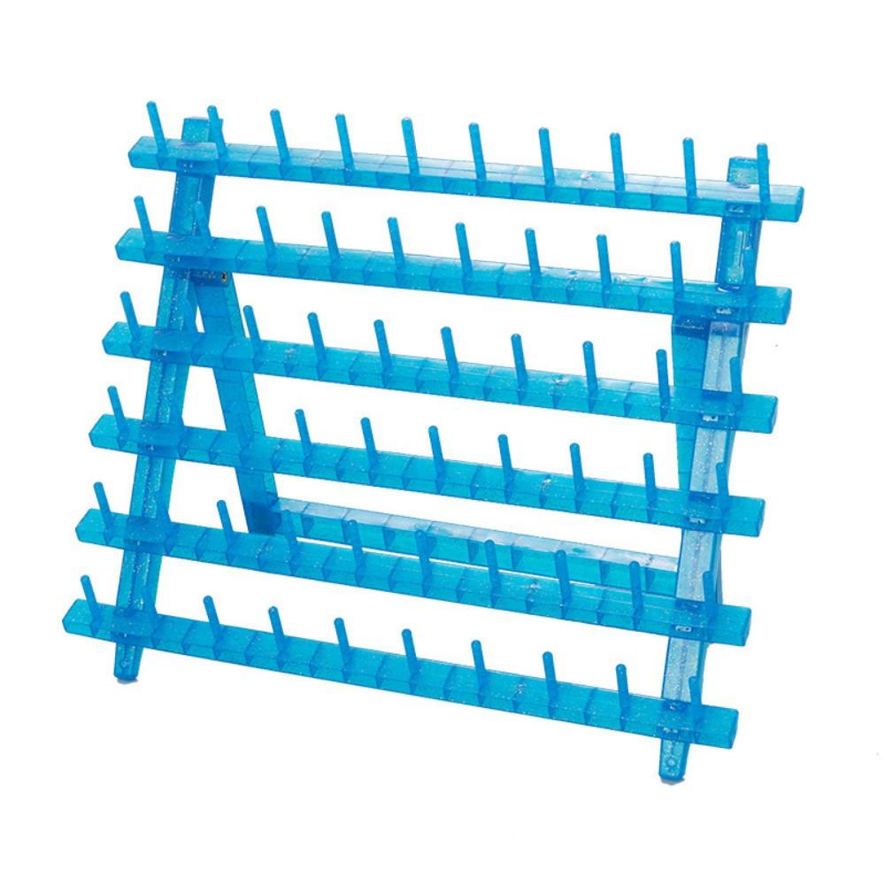 Sewing Thread Rack Holder, Thread Organizer Portable Shelf Spool Rack Spool Stand for Embroidery Hobbyists Jewelry Tailors